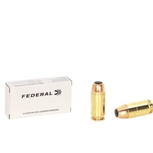 Federal 45 ACP (Auto) Law Enforcement Ammo, 230 Grain Jacketed Hollow Point 5 Boxes, 250 Total Rounds