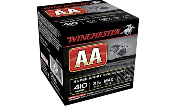 410 Gauge Winchester 2 1/2 Inch 7.5 Shot 10 Boxes 250 Rounds