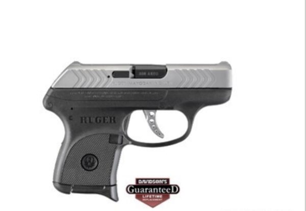 Ruger LCP DAO 380 Auto Two Tone with Davidsons Lifetime Warranty