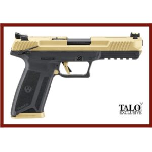 New Ruger 5.7x28mm Talo Exclusive Semi-Auto Gold 20 Round with Lifetime Warranty