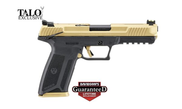 New Ruger 5.7x28mm Semi-Auto Gold Talo Exclusive 20 Round with Lifetime Warranty