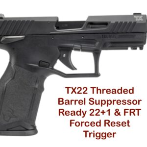 Taurus TX-22 G2 TX22 22LR 22 Threaded 22+1 FRT Forced Reset Trigger Included