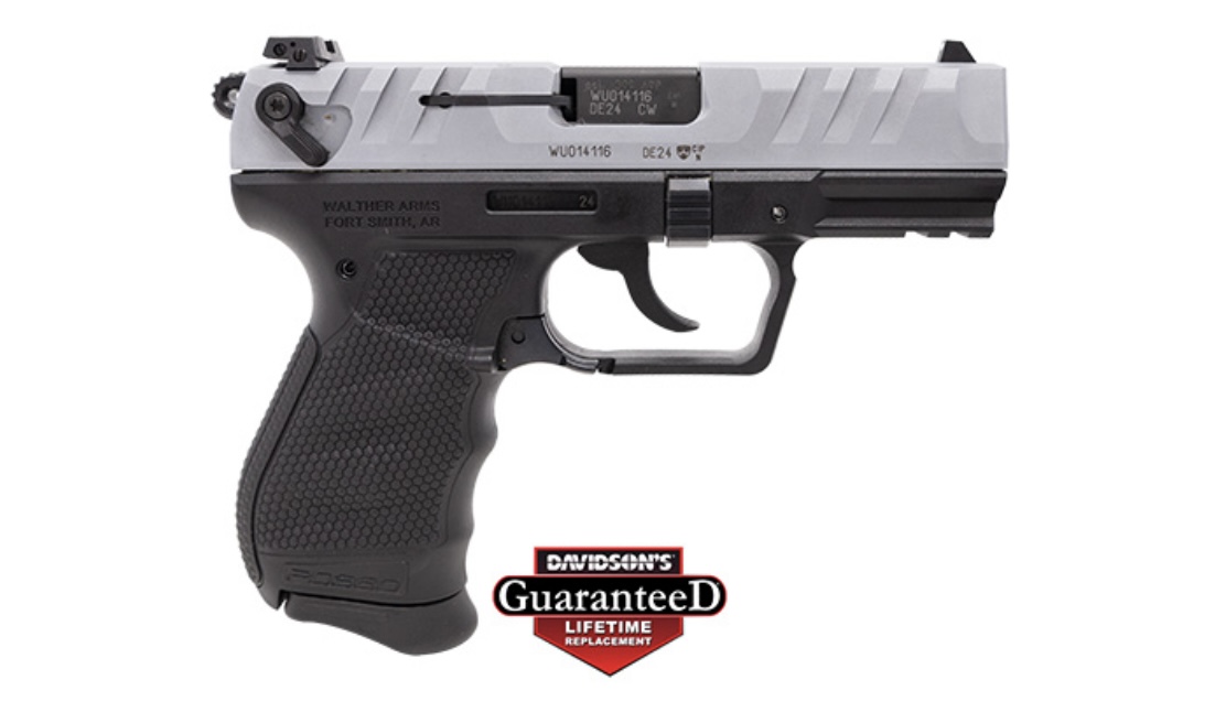 New Walther PD380 380 Auto Nickel Easy Slide 9+1 Lifetime Warranty