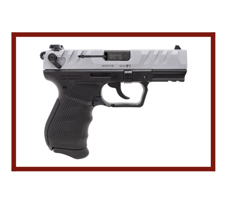 New Walther PD380 380 Auto Nickel Easy Slide 9+1 Lifetime Warranty