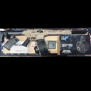 New GForce Arms GF25 AR Style Semi Automatic 12 Gauge Shotgun Flat Dark Earth with 20 Round Drum Mag Combo