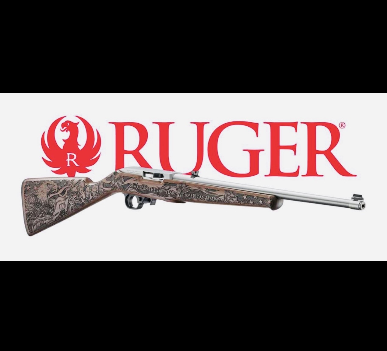 Ruger 10/22 250th Anniversary 22LR Stainless Engraved Limited Edition