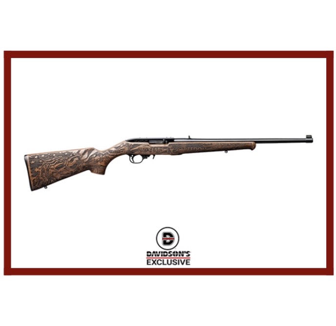 Rare Ruger 10/22 250th 22LR 1776 Freedom Exclusive Engraved Limited Edition Iwo Jima,250 Freedom,Eagle,Moon Landing,USCapital